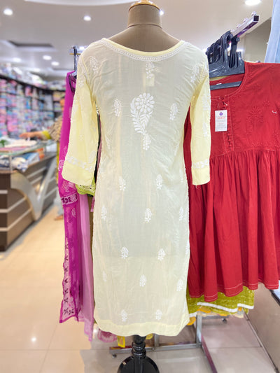 Parineeti Lucknowi Chikankari Modal Kurti