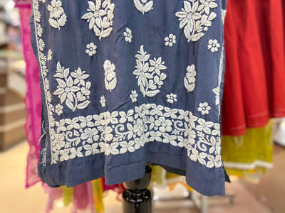 Sehrish Lucknowi Chikankari Modal Kurti