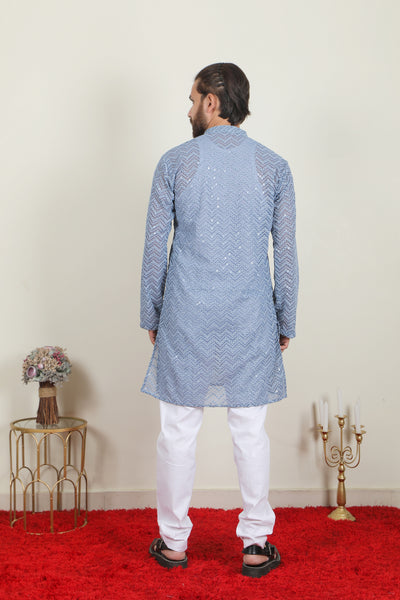 Badshah Kurta | Cream - Almas Lifestyle