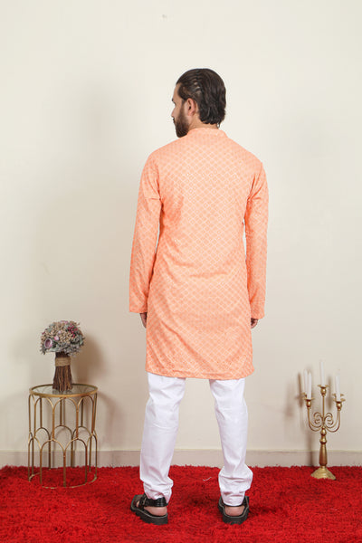 Badshah Kurta | Cream - Almas Lifestyle