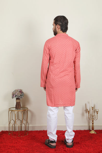 Badshah Kurta | Cream - Almas Lifestyle