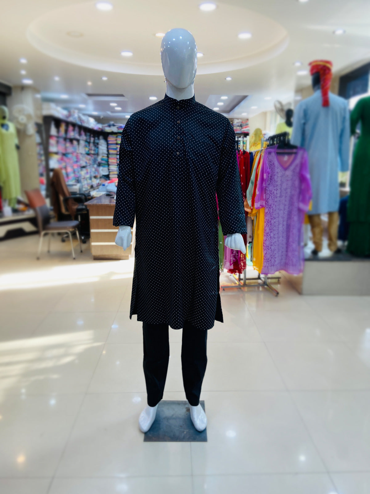 Shahi Printed Straight Men's  Kurta